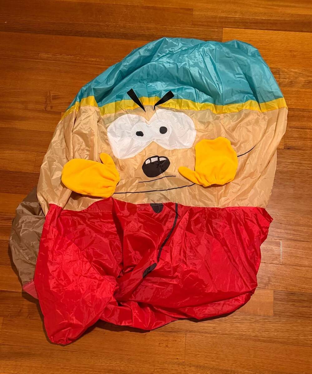 South Park Eric Cartman Adult Inflatable Costume One Size Fits Most Tested A+